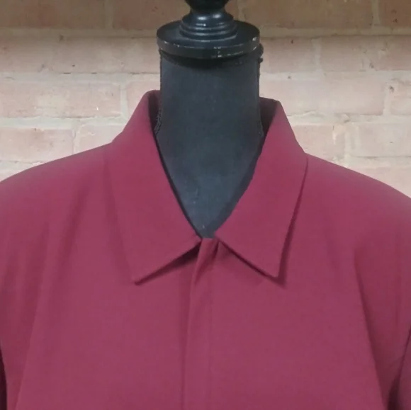 Dressbarn | PLUS Zip-Up Wine Business Blazer - 24W - Picture 8 of 8